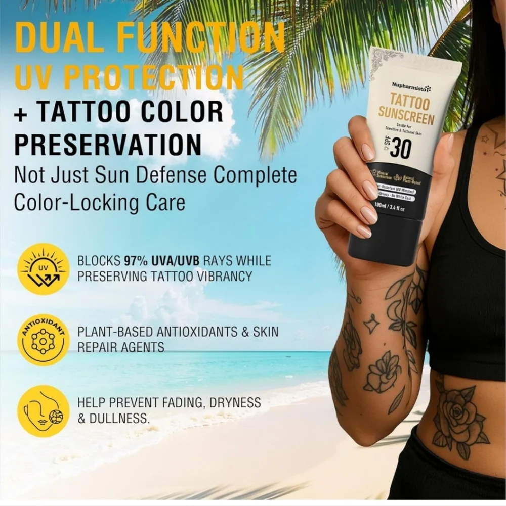Tattoo Suncreen Lotion